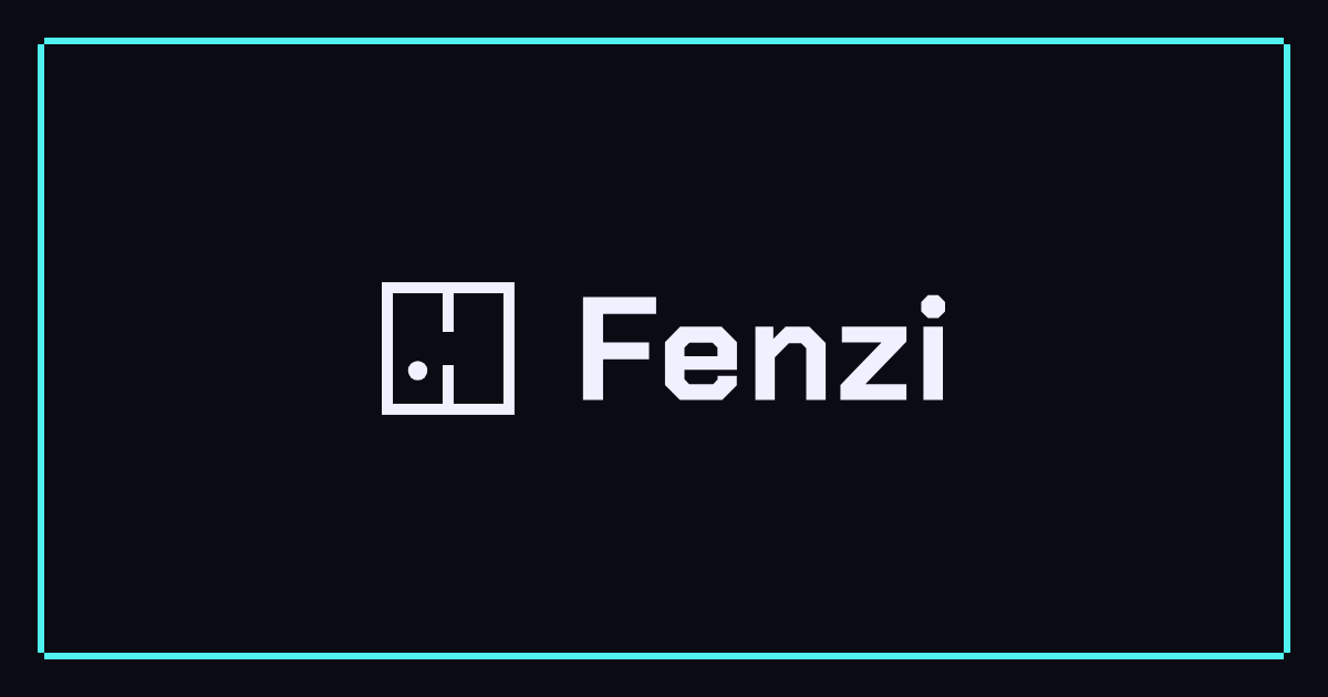 The Fenzi logo on the cabinet ground